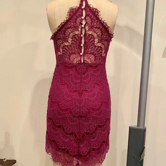 Free People lace halter dress - Picture 5 of 10